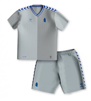 Everton Replika Babytøj Tredje sæt Børn 2023-24 Kortærmet (+ Korte bukser)